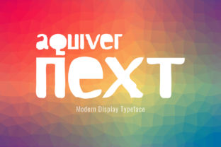 Aquiver Next: A Font That Breathes Life Into Your Creations
