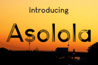 Asolola: A Display Typeface for Editorial Impact