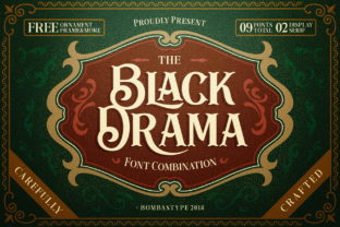 Black Drama: The Font That Elevates Your Brand