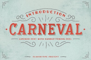 Carneval: A Playful Display Font for Editorial Design