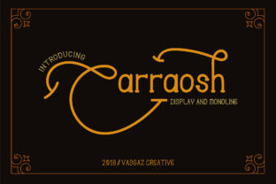 Carraosh: A Display Font That Elevates Campaigns