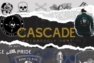 Cascade Motorcycle: A Font for the Rhythm of Reading