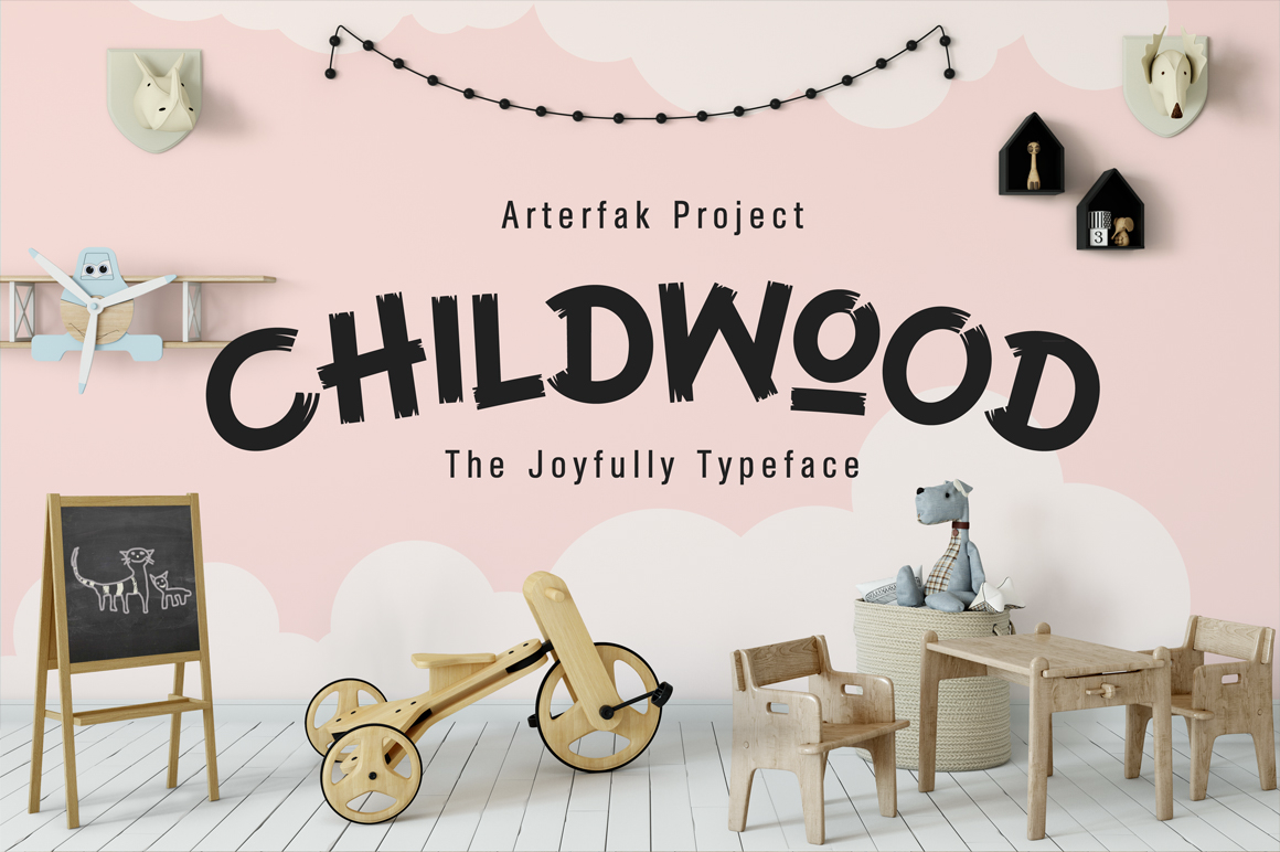 Childwood: A Font That Speaks to Kids and Captures Hearts