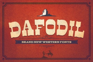 Dafodil: A Bold Font for Editorial Design