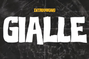Gialle Family: A Timeless Display Font for Digital Design