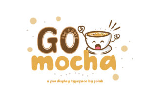 Go Mocha: A Display Font for Editorial Elegance