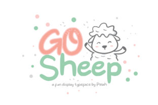 Go Sheep: A Versatile Display Font for Digital Design