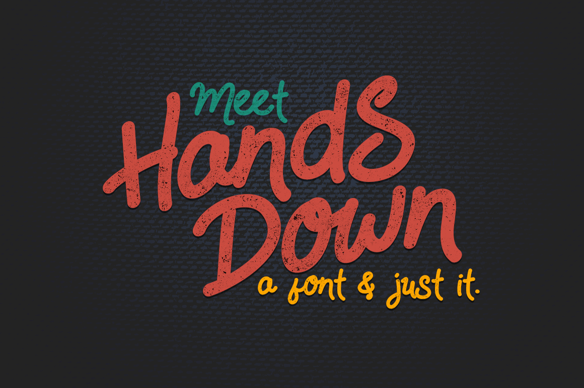 Hands Down: A Font That Speaks Volume