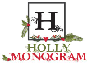Holly Monogram: A Decorative Font for Digital Branding