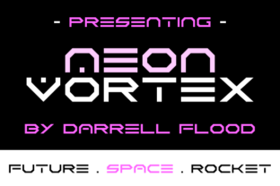Neon Vortex: The Font That Lights Up Your Digital Campaigns