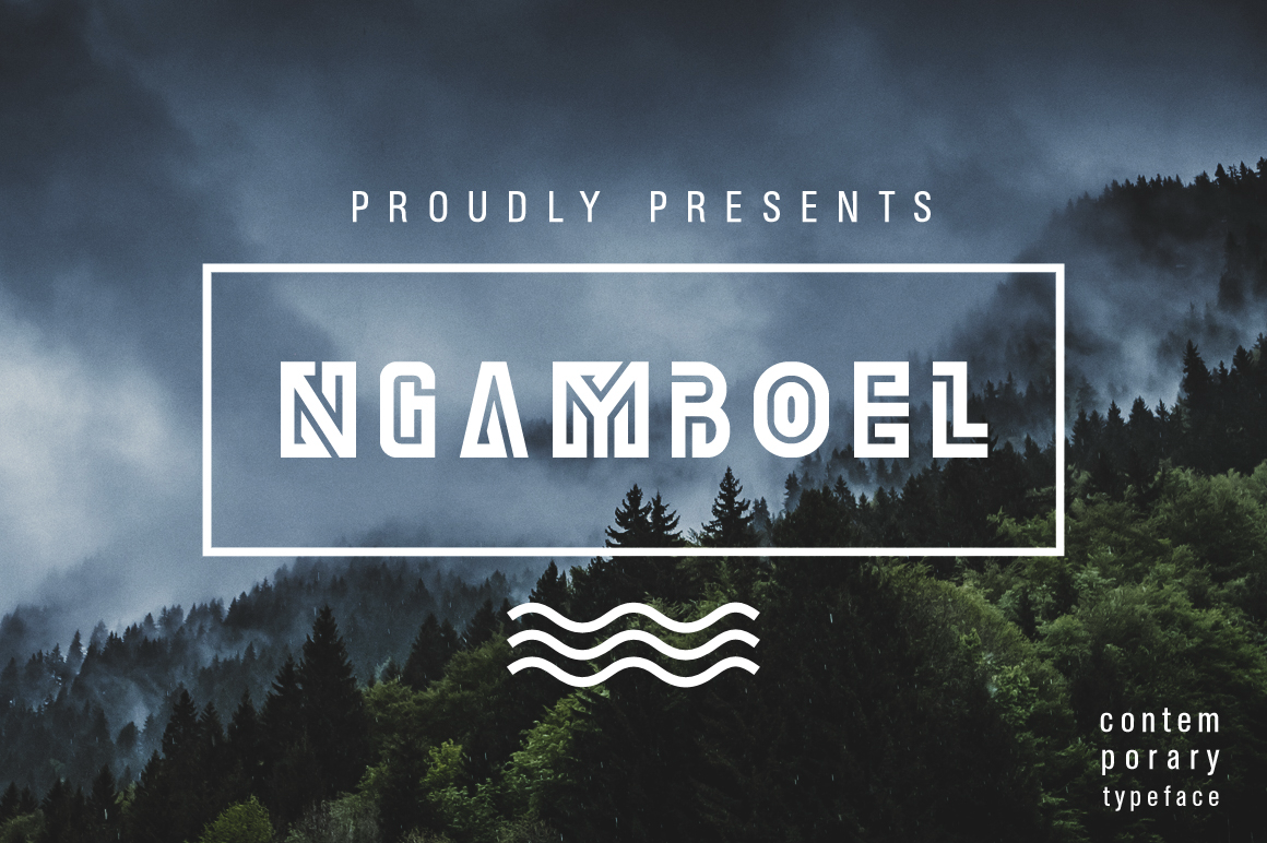 Ngamboel: A Font That Bridges Tradition and Modernity