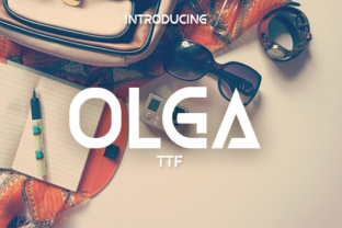 Olga: A Display Font for Editorial Design and Branding