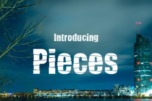 Pieces: A Pixel-Driven Font for Campaigns