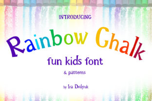 Rainbow Chalk: A Playful Serif for Editorial Design