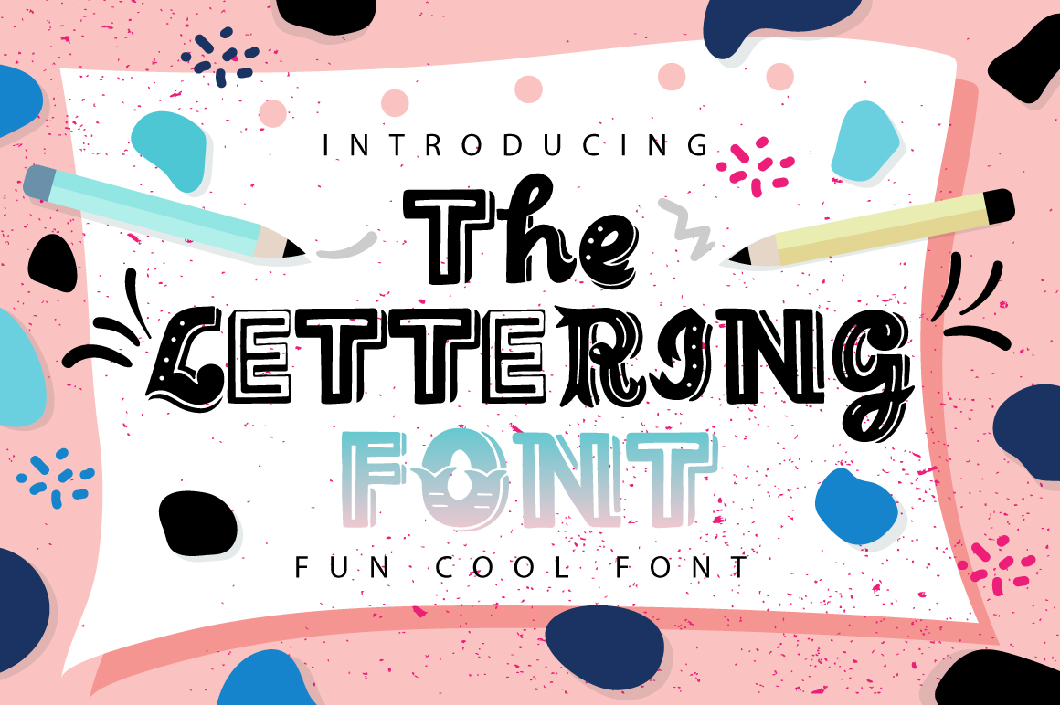 The Lettering: A Display Font for Impactful Digital Communication