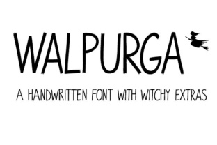 Walpurga: A Witchy Font That Adds Spooky Charm to Branding