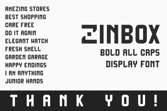 Zinbox: A Font That Elevates Your Brand